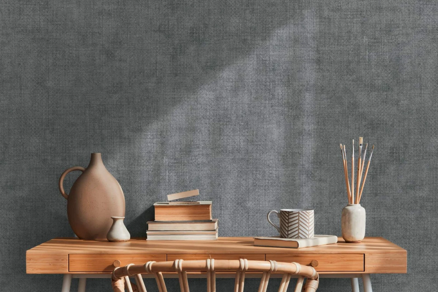 Vliestapete Muster Grafik Grau Silber A.S. Creation 38826-7 – Bild 3