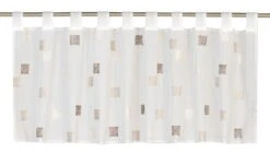 Bistrogardine Quadro Kariert Transparent Braun 180034