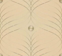 Colani Tapete Evolution Marburg Wellen Beige 56333