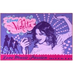 Disney Teppich Violetta Mädchen Kinderteppich 95x133 Cm