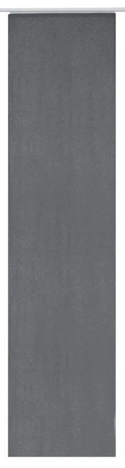 Flächenvorhang Blickdicht Lino 60x245cm Anthrazit 196233