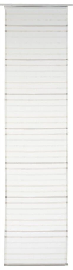 Flächenvorhang 60x245 Cm Streifen Beige 196257