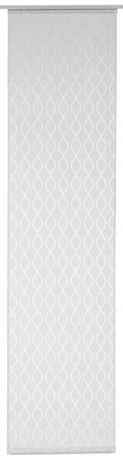 Flächenvorhang 60x245cm Design Weiß 196479