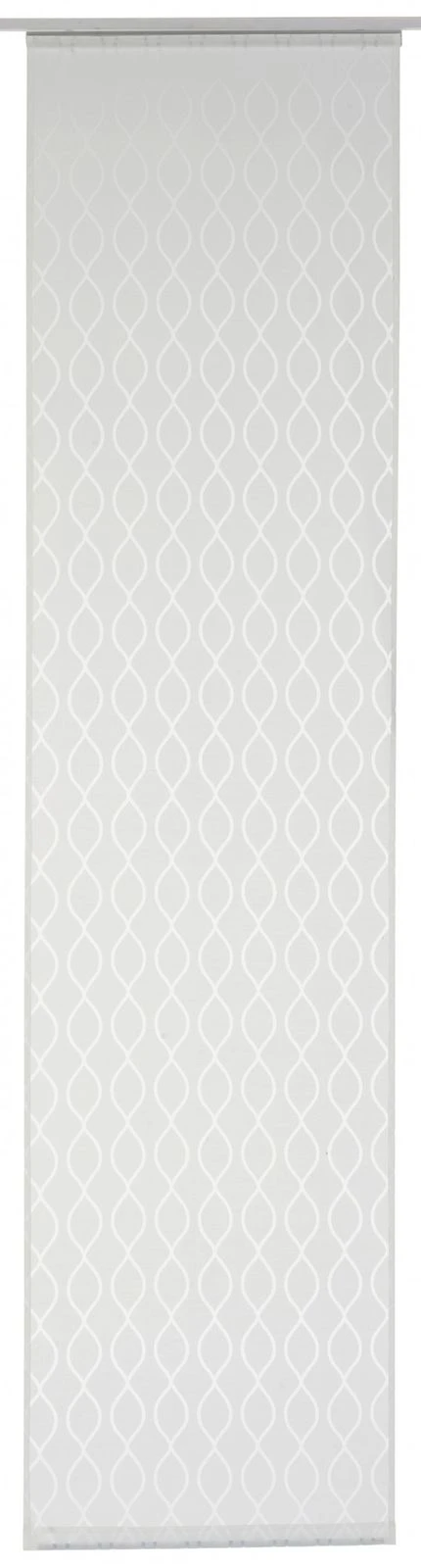 Flächenvorhang 60x245cm Design Weiß 196479