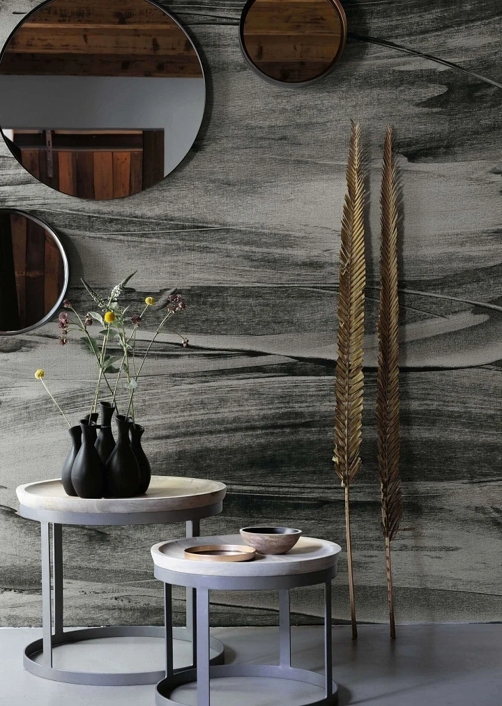 Fototapete Vlies Rasch Wischtechnik Grau 425765 – Bild 2