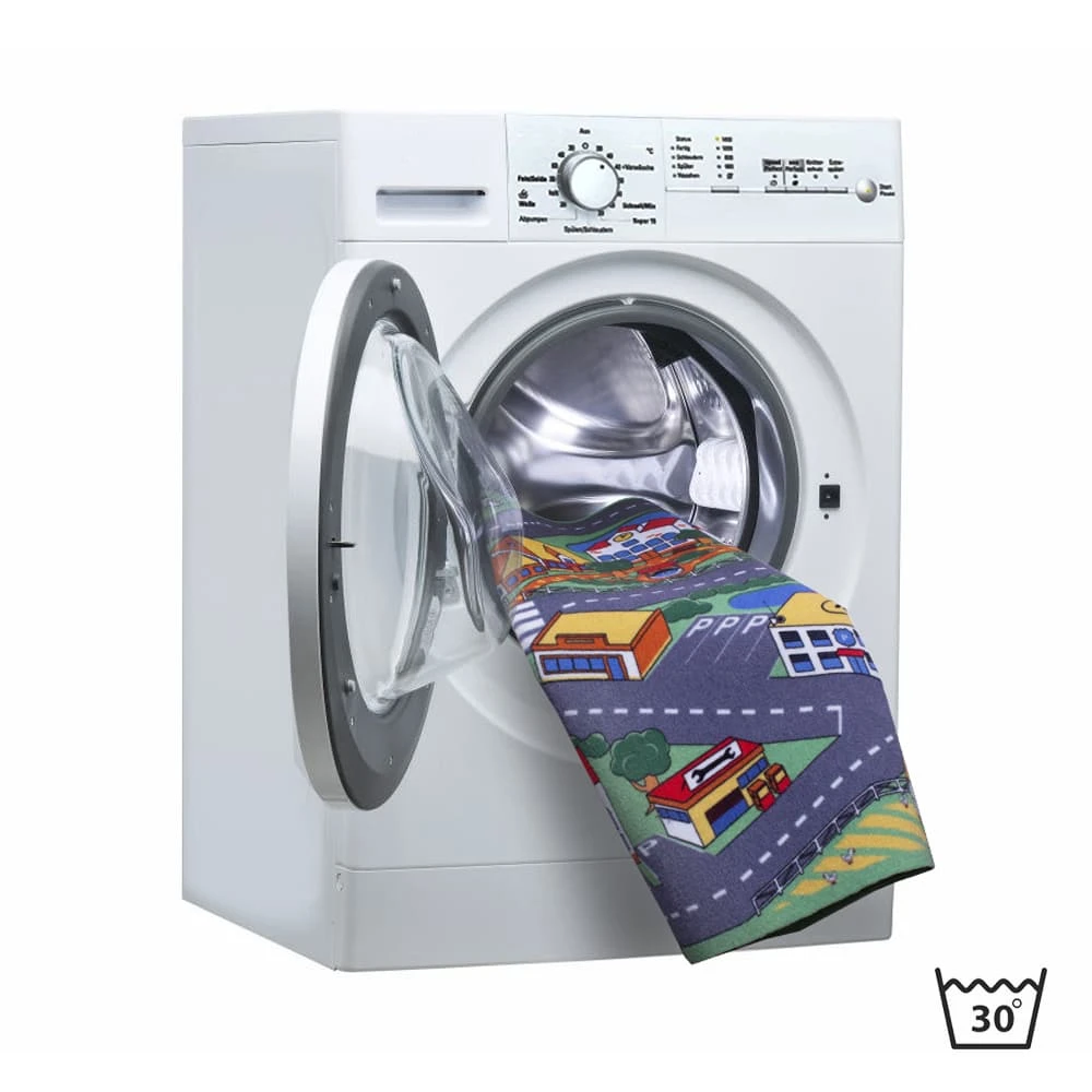 Kinderteppich Crooz WASCHBAR Rutschhemmend 95x133 Cm – Bild 5