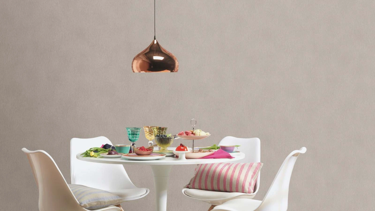 Vliestapete Rasch 751062 Struktur Einfarbig Hellgrau