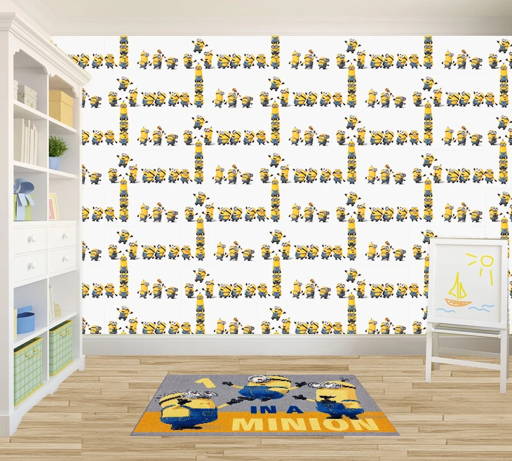 Spielteppich Kinder Minions Mädchen Jungen 95x133cm – Bild 4