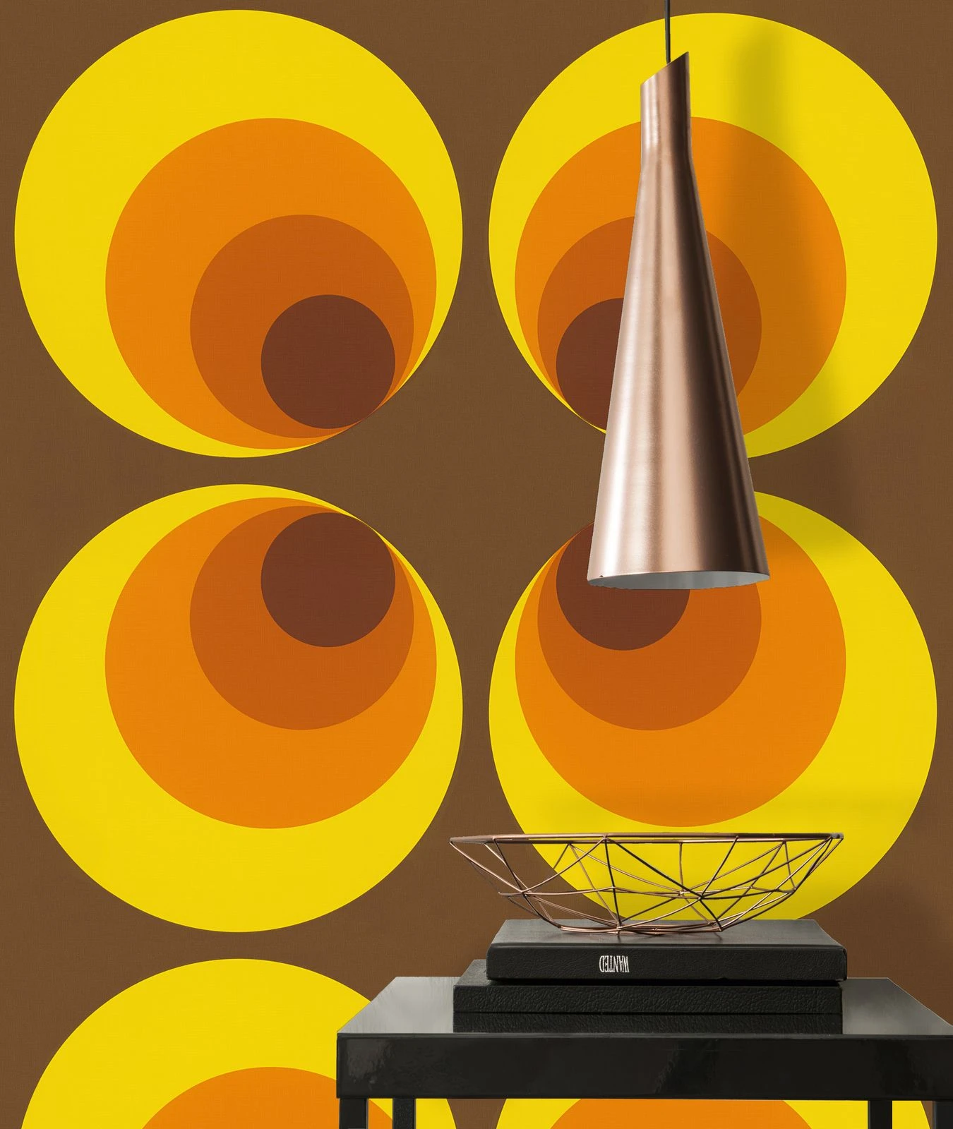 A.S. Creation Tapete AS Kreise BRAUN ROT ORANGE 7013-12 Retro – Bild 6