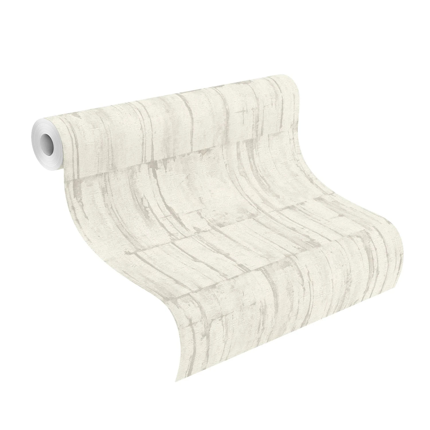 Tapete Barbara Home Collection Putzoptik Hellgrau – Bild 3