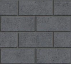 Versace Home Tapete 3D Fliesen Anthrazit Schwarz 34322-6