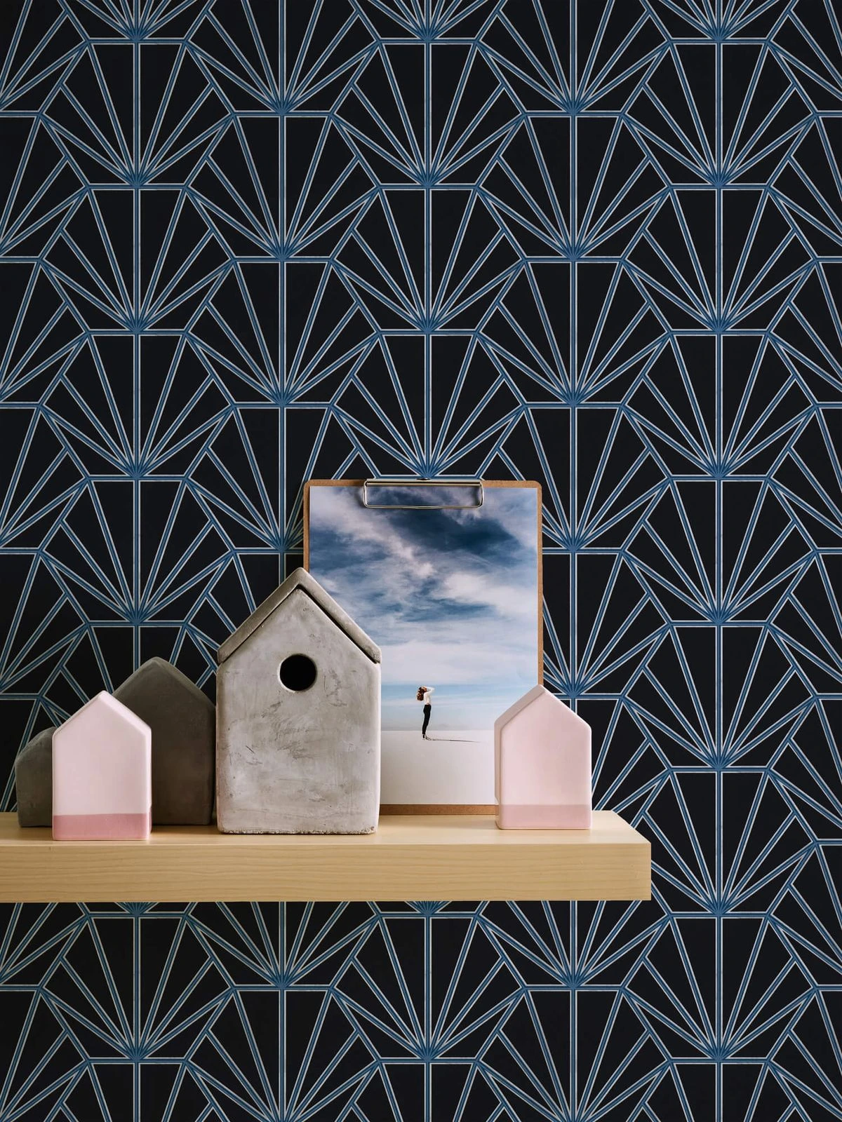 A.S. Creation Tapete Vlies 37528-2 Ornamente Schwarz Blau Weiß Silber – Bild 5