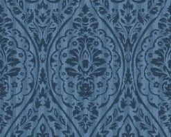 Tapete Vlies Barock Blau Tessuto 96195-8