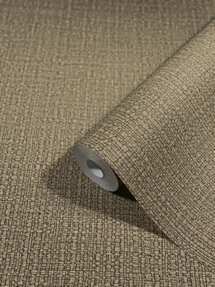 Tapete Vlies Bast-Struktur Metallic Gold 32809 – Bild 3