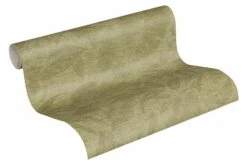 A.S. Creation Tapete Vlies Blätter Wischtechnik Hellgrün 37219-4