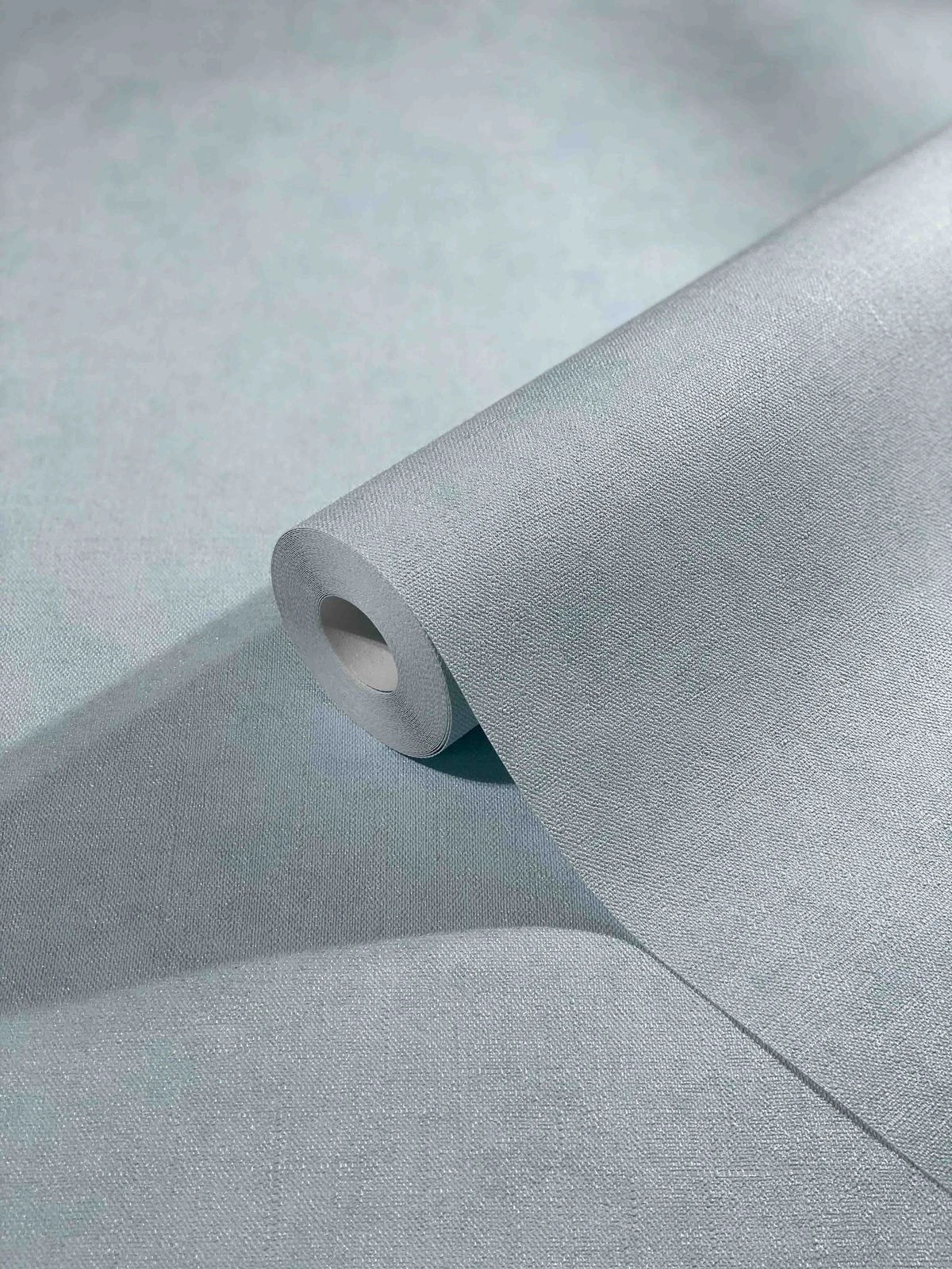 Tapete Vlies Einfarbig Meliert Hellblau Marburg 32409