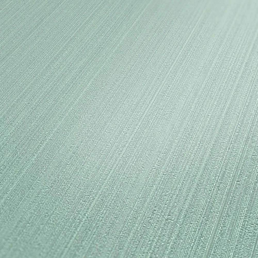 Tapete Vlies Einfarbig Streifen Türkis 38098-6 – Bild 3