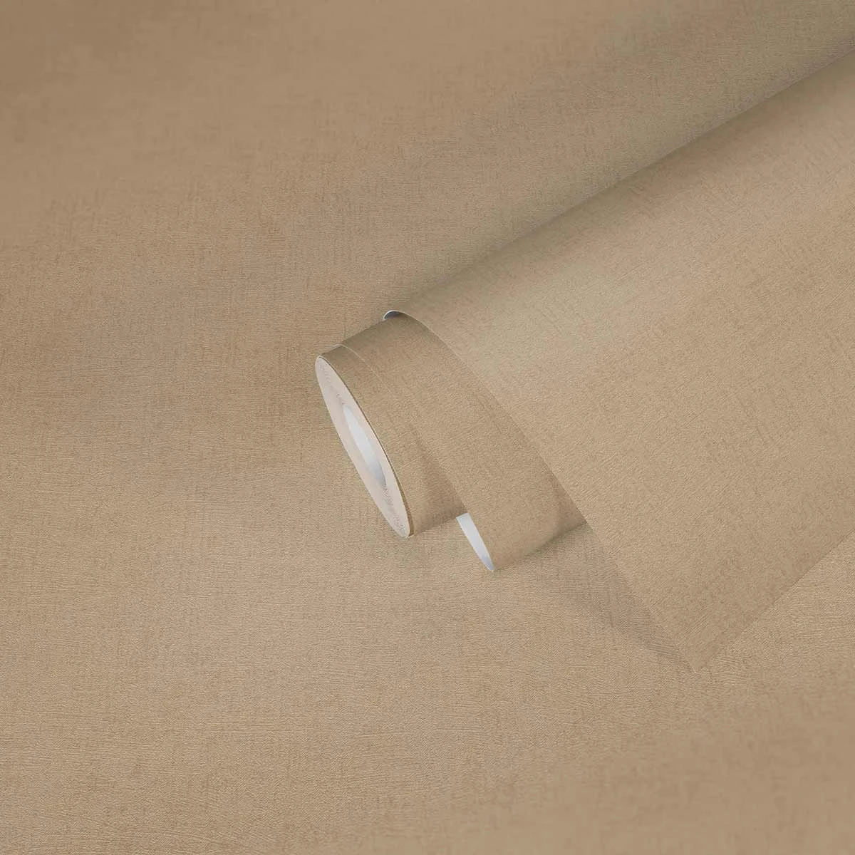Tapete Vlies Einfarbig Struktur Beige Glitzer 38197-4