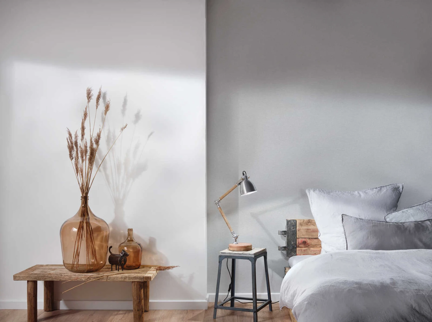 A.S. Creation Tapete Vlies Einfarbig Struktur Grau Attractive 37831-8 – Bild 4