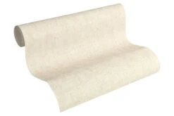 A.S. Creation Tapete Vlies Einfarbig Beige Grau Leichter Glanz 32261-8