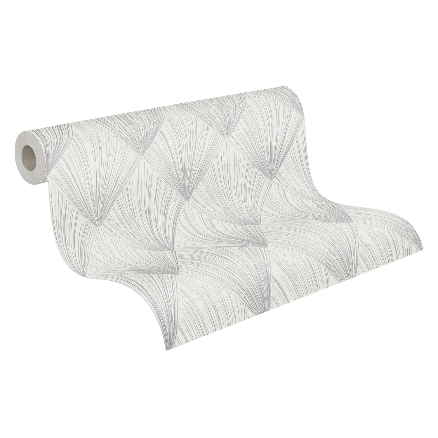 Tapete Vlies Geometrisch Grau Silber Metallic 37864-1 â Bild 3