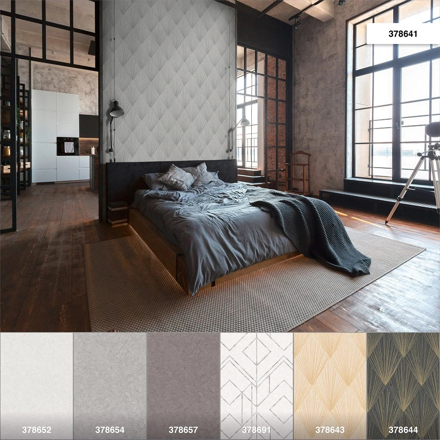 Tapete Vlies Geometrisch Grau Silber Metallic 37864-1 â Bild 6