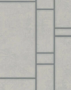 Tapete Vlies Kachel-Optik Taupe Silber Marburg 31750