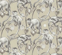 A.S. Creation Tapete Vlies Michalsky Dschungel Affen Beige 37982-3