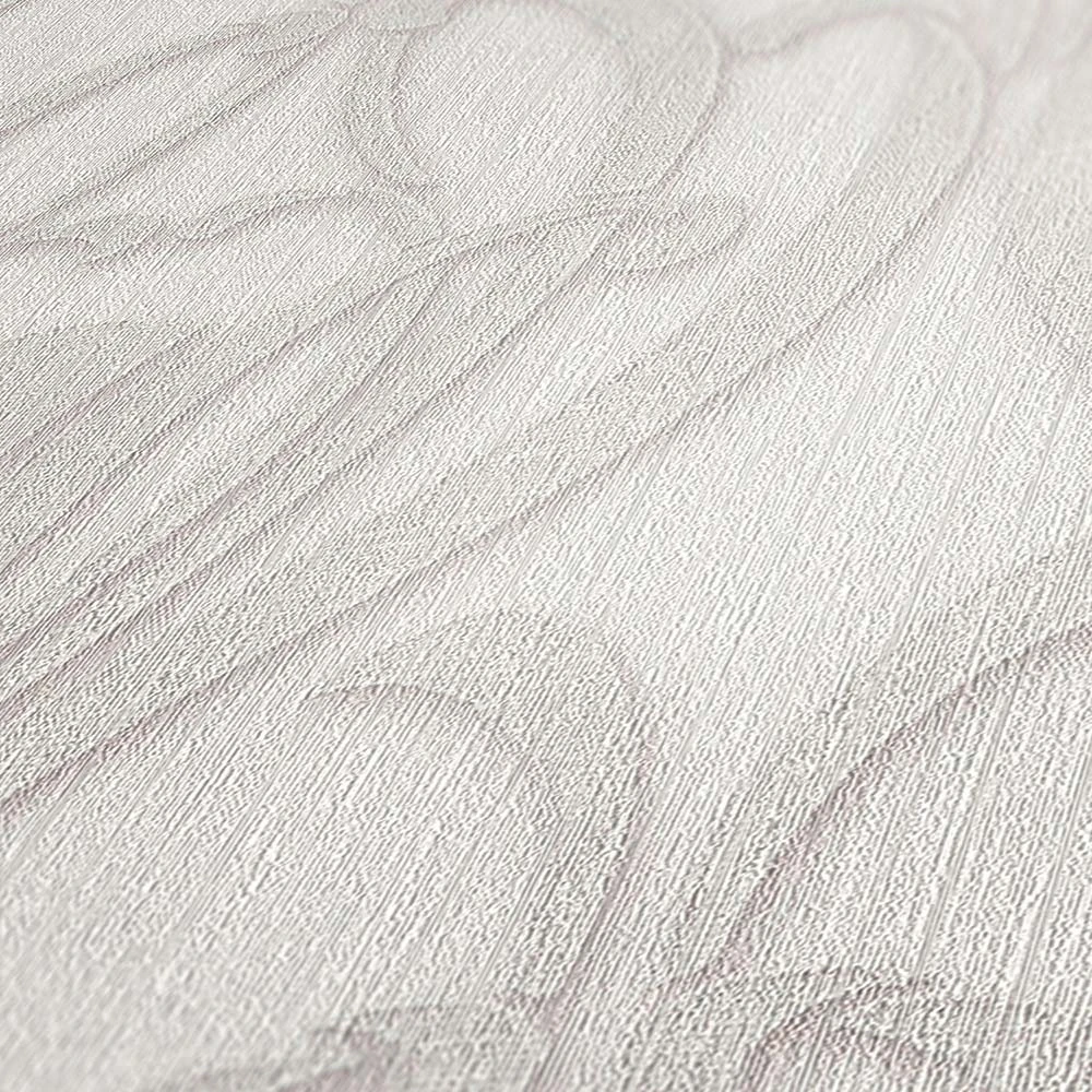 Tapete Vlies Ornamente Klassik Creme-weiß 38091-3 – Bild 3