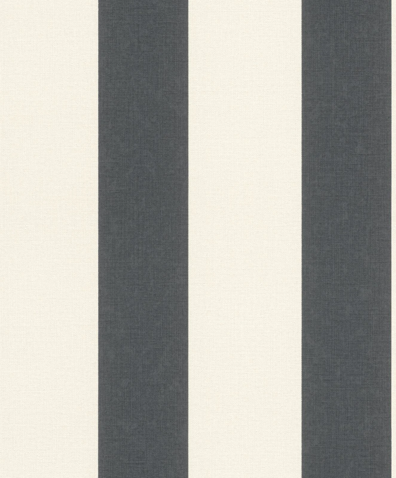 Tapete Vlies Rasch Blockstreifen Schwarz Weiss 485479