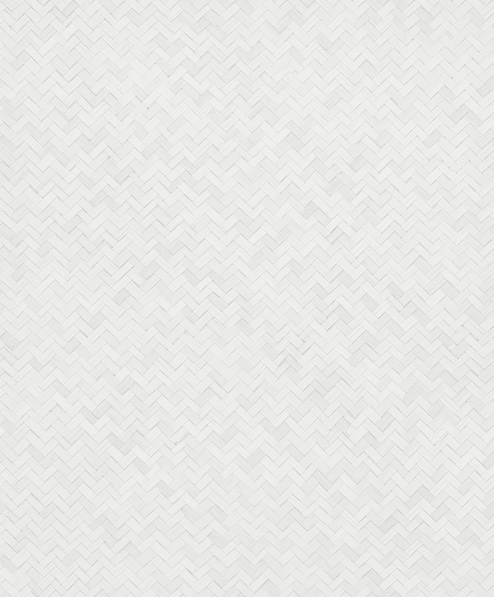 Tapete Vlies Rattan Bast Holz Weiss-grau 33315 – Bild 2