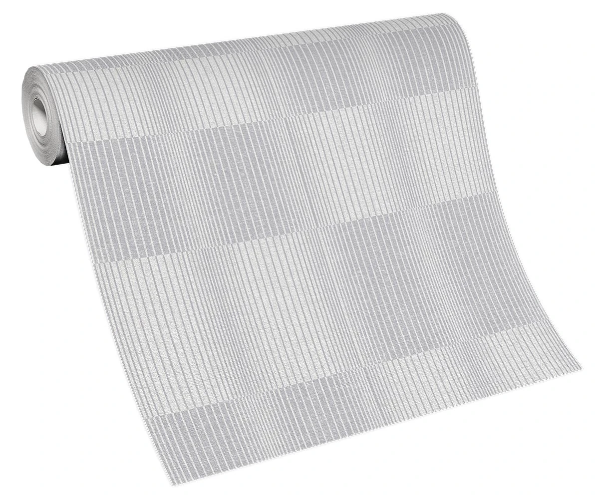 Tapete Vlies Streifen Muster Grau 10214-31 â Bild 3