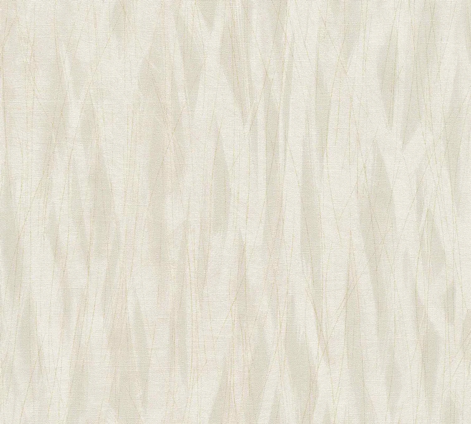 A.S. Creation Tapete Vlies Streifen Wellen Graubeige Gold Glitzer 36884-2