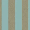 Tapete Vlies Streifen Blau Gold Metallic 31326