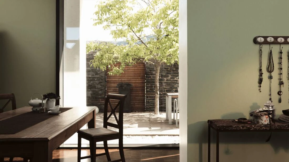 A.S. Creation Tapete Vlies Struktur Einfarbig Grün 37268-5 – Bild 2