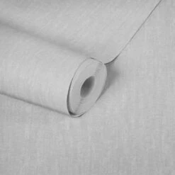 Tapete Vlies Uni Vintage Grau Glanz 38205-6