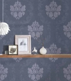 A.S. Creation Tapete Vlies Dunkelgrau Barock 37552-2 | 375522