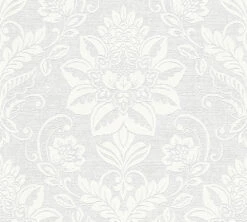 A.S. Creation Tapete Vlies Überstreichbar Barock Floral AS Creation 3212-13