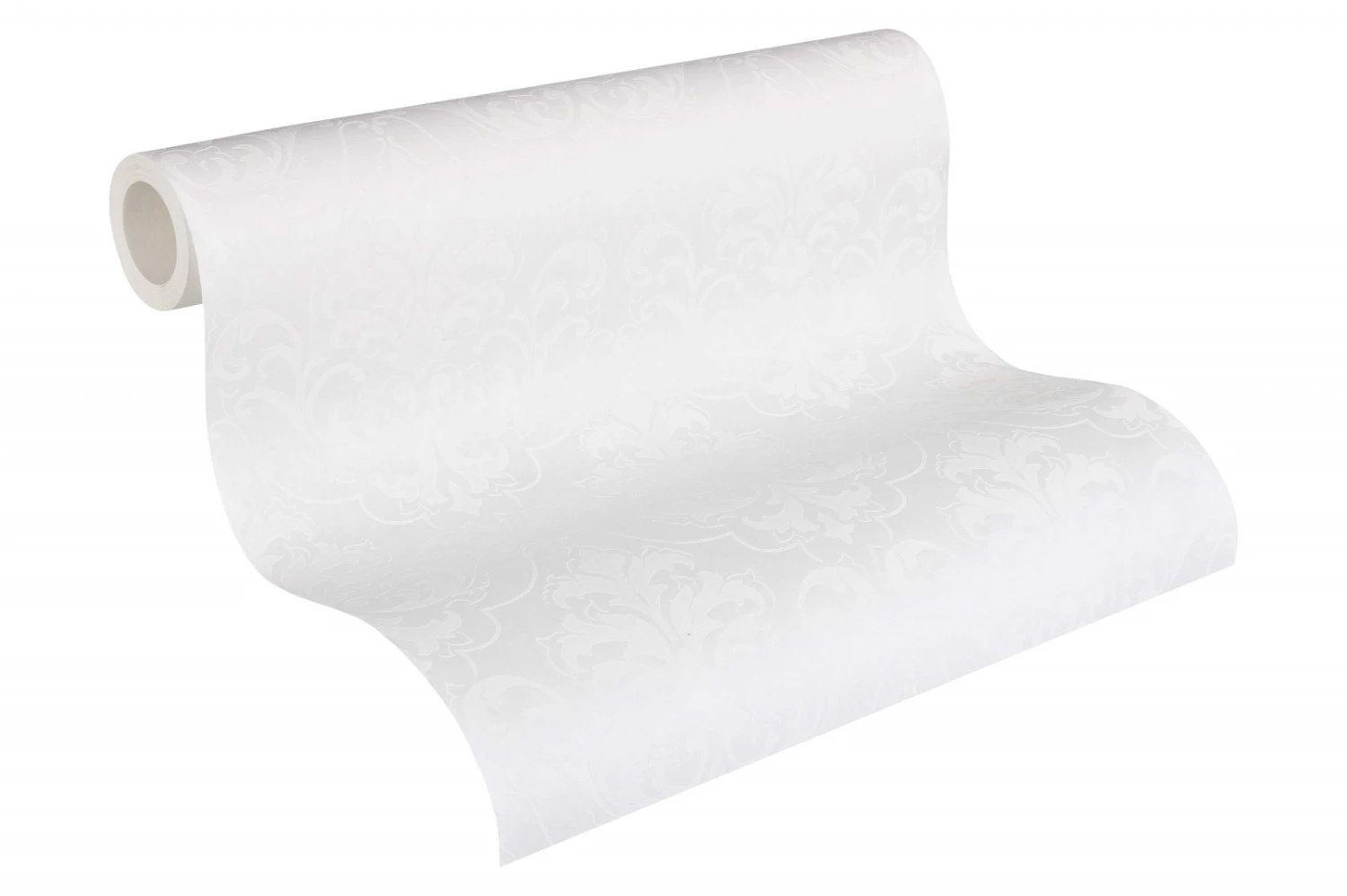 Tapete Vlies Barock Weiß AP Pigment 9618-15 – Bild 2