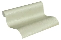 A.S. Creation Tapete Vlies Einfarbig Meliert Grün Glanz 37228-2