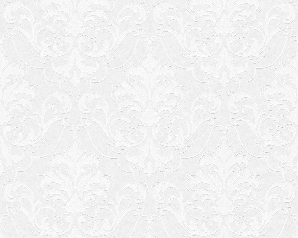 Tapete Vlies Barock Weiß AP Pigment 9618-15