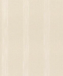 Textiltapete Muster Gestreift Creme Glanz 086033