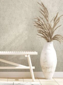 Vliestapete Marburg Weiß Perlmutt Damast Motiv 34290