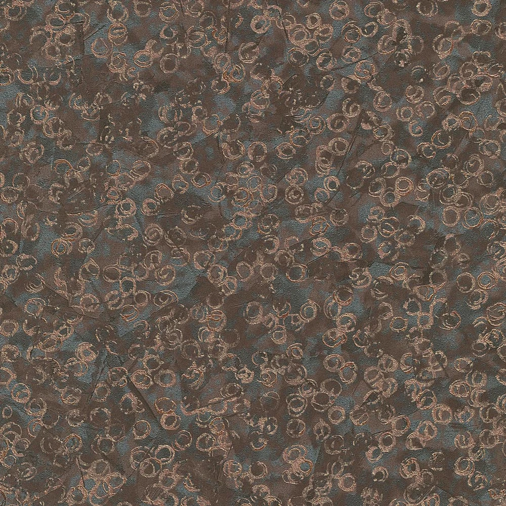 Vliestapete Elle Putz Optik Braun Kupfer Metallic 10334-11