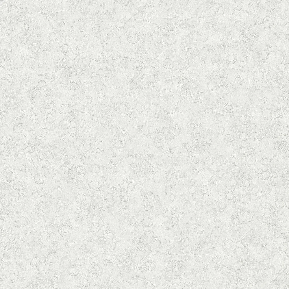 Vliestapete Elle Putz Optik Weiß Silber Metallic 10334-01 – Bild 2