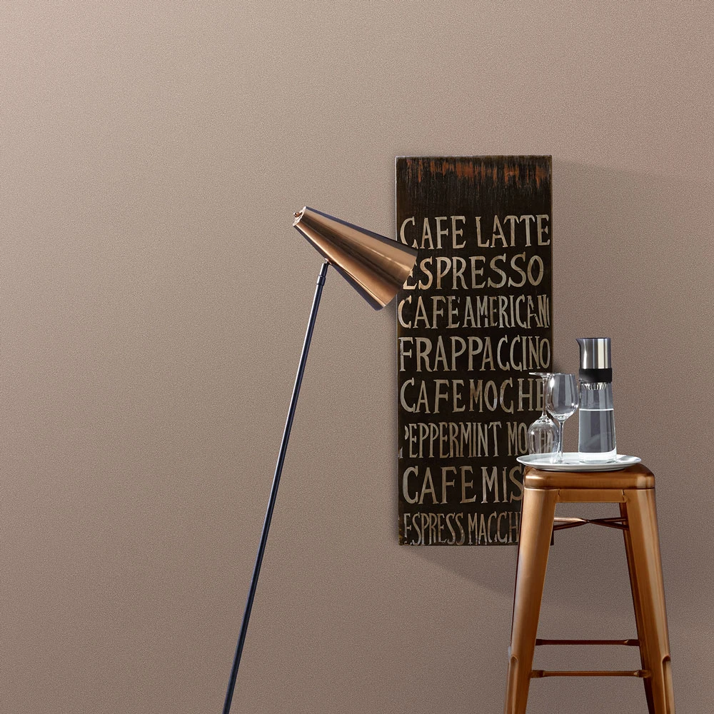 Vliestapete Elle Strukturiert Uni Braun 10335-11 – Bild 5