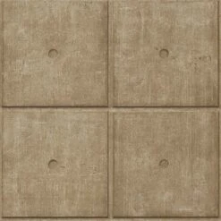 Rasch Vliestapete 499445 Steine Beton Gold Metallic