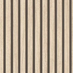 Rasch Vliestapete 499315 Paneele Holz Beige Schwarz