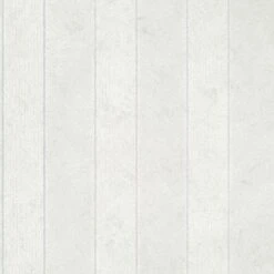 Vliestapete Streifen Putz Perlweiß Silber Metallic 56852