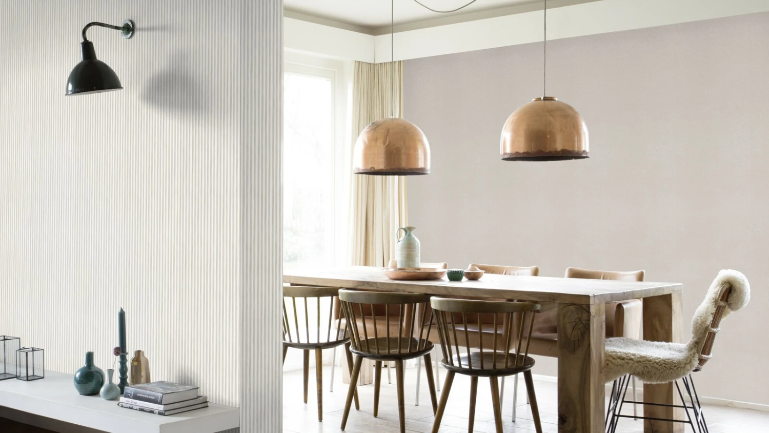 Rasch Tapete Einfarbig Textil Optik Grau 252859 â Bild 4